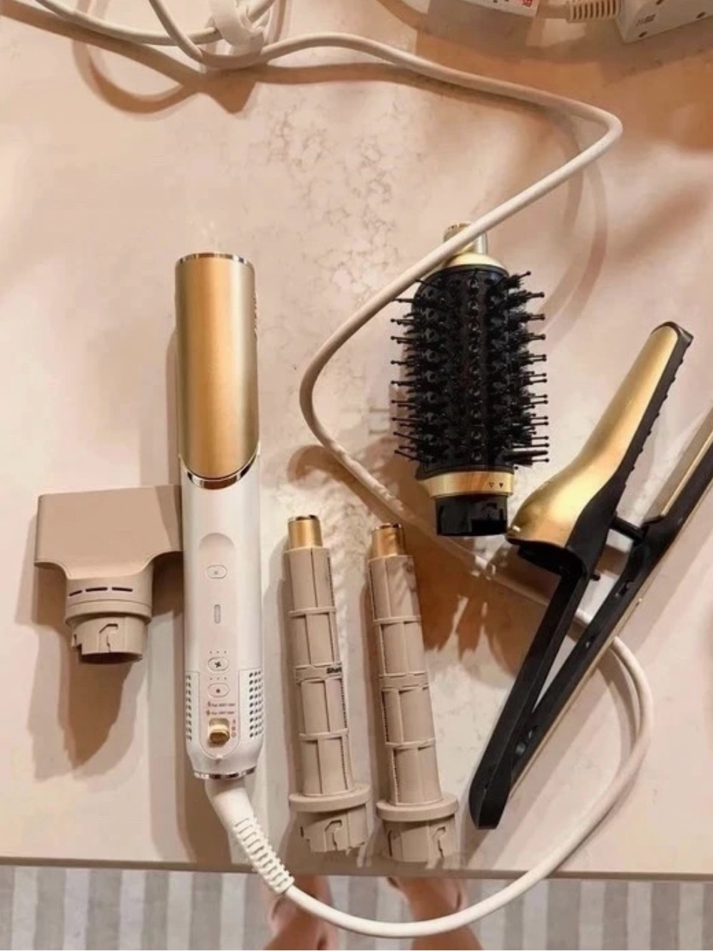 Build Your Own Shark Glam ™ Ceramic & Powerful Air Styling & Drying System, Gold